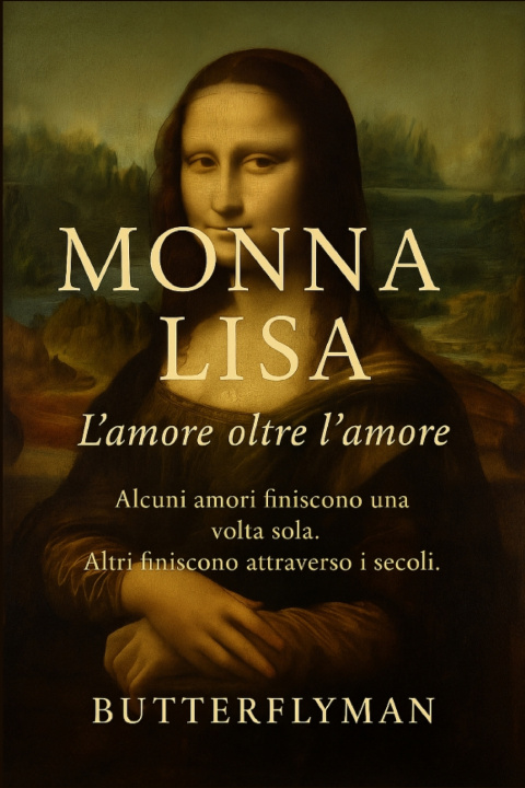 Knjiga Mona Lisa ButterflyMan