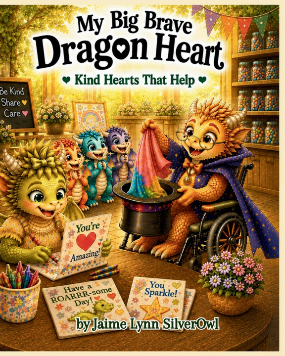 Könyv My Big Brave Dragon Heart Jaime Lynn SilverOwl