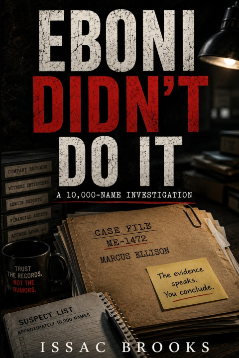 Könyv EBONI DIDN'T DO IT Issac Brooks