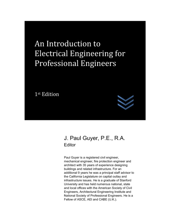 Könyv An Introduction to Electrical Engineering for Professional Engineers J. Paul Guyer