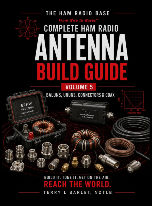 Livro Ham Radio Base Antenna Build Guide Terry L Barlet