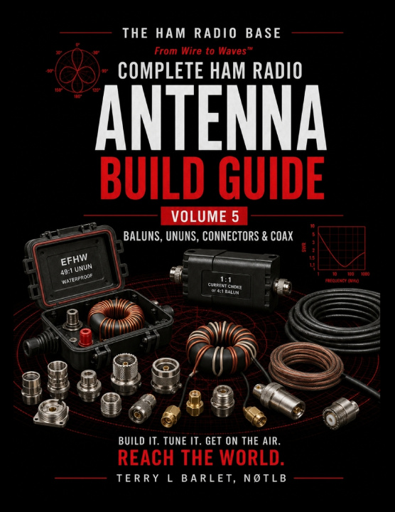 Buch Ham Radio Base Antenna Build Guide Terry L Barlet