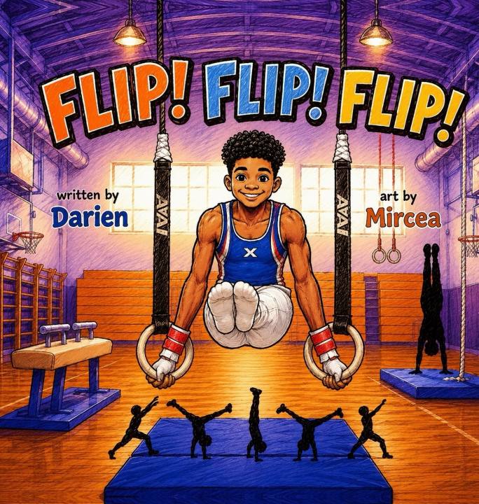 Könyv Flip! Flip! Flip! Darien Trask