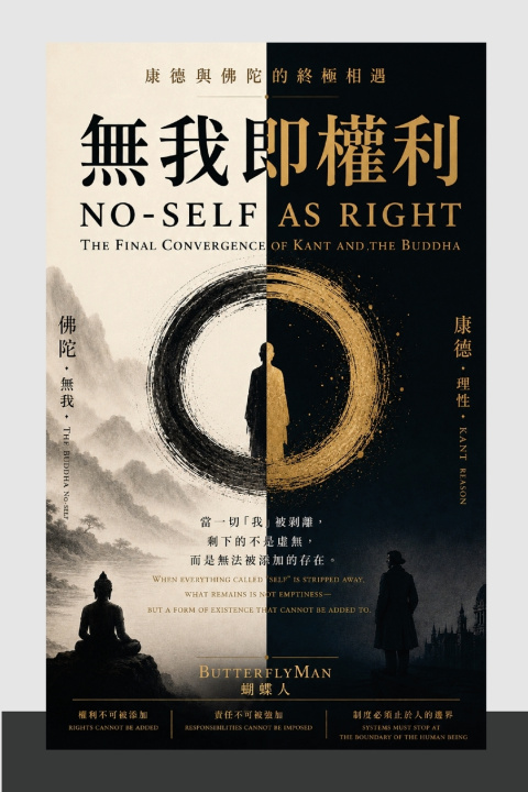 Kniha 無我即權利：康德與佛陀的終極相遇 蝴蝶人