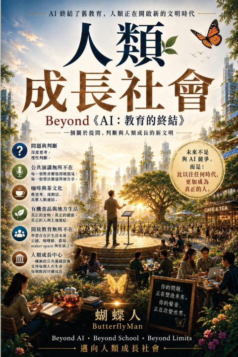 Knjiga 人類成長社會 蝴蝶人