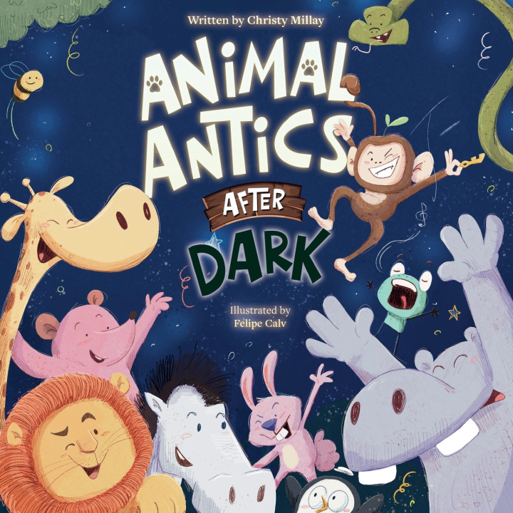 Libro Animal Antics After Dark Christy M Millay
