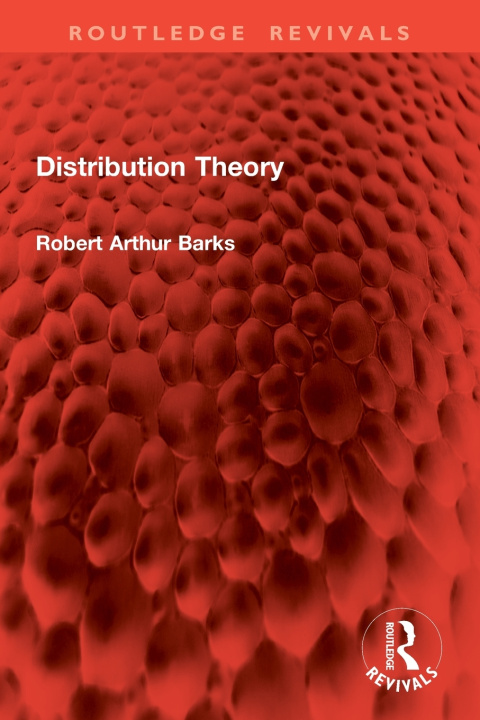 Kniha Distribution Theory Robert Arthur Barks