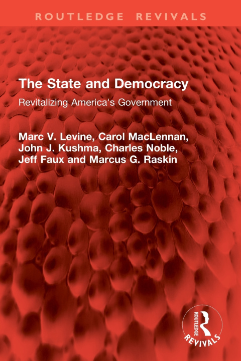 Libro The State and Democracy Marc V. Levine