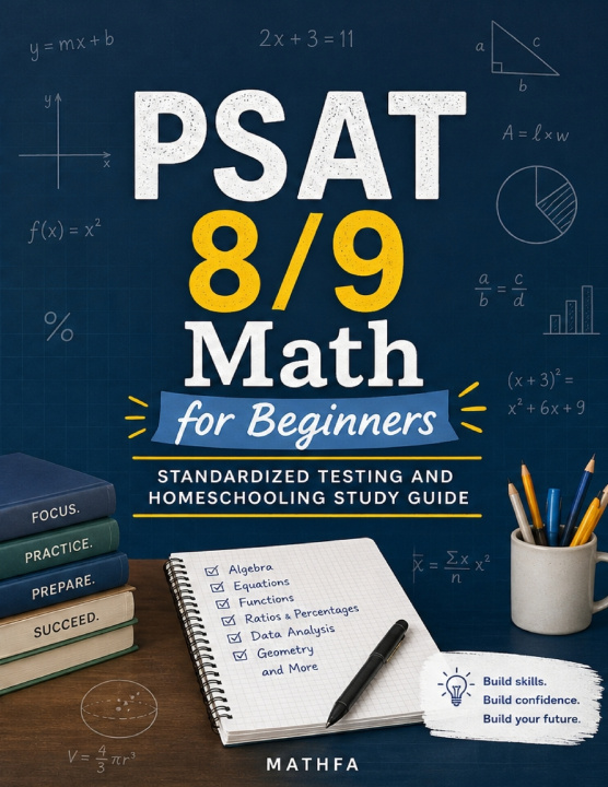 Könyv PSAT 8-9 Math for Beginners Hamid Eslamian