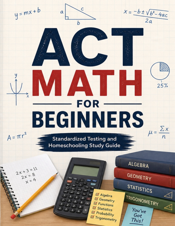 Kniha ACT Math for Beginners Hamid Eslamian