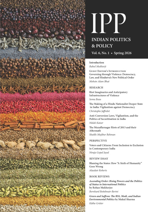 Książka Indian Politics & Policy Rahul Mukherji