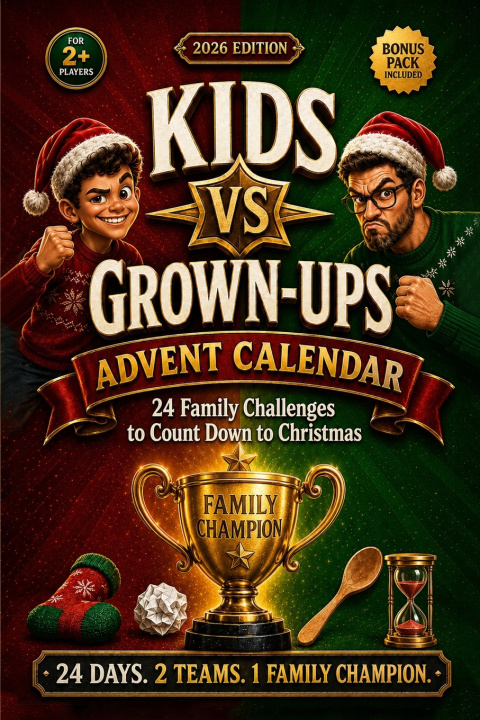 Libro Kids vs Grown-Ups Advent Calendar Liesa Wald