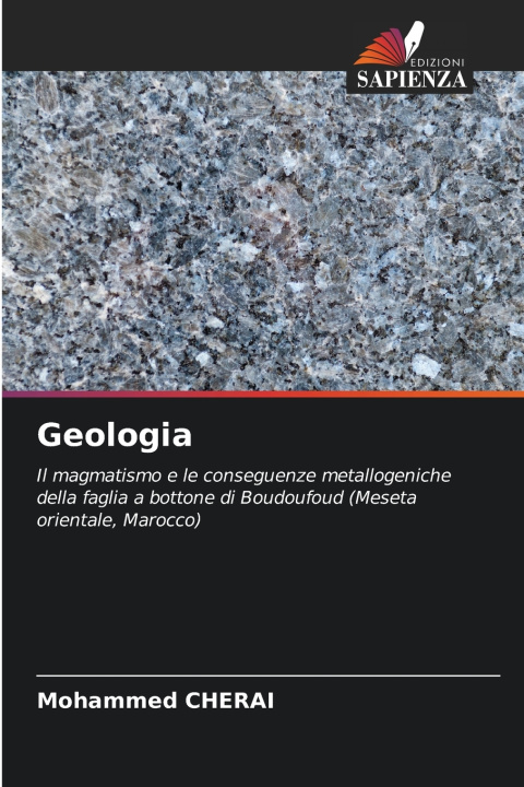 Knjiga Geologia Mohammed CHERAI