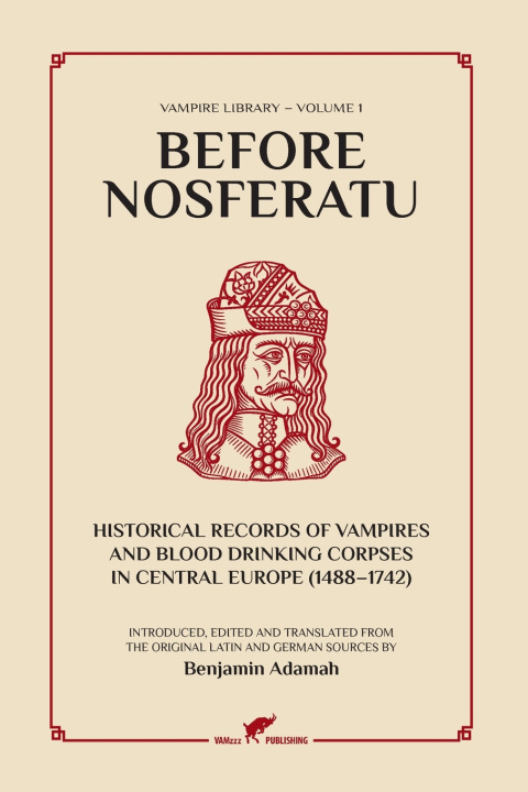 Könyv Before Nosferatu Benjamin Adamah