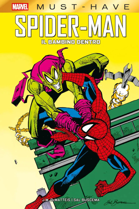 Kniha bambino dentro. Spider-Man John M. De Matteis