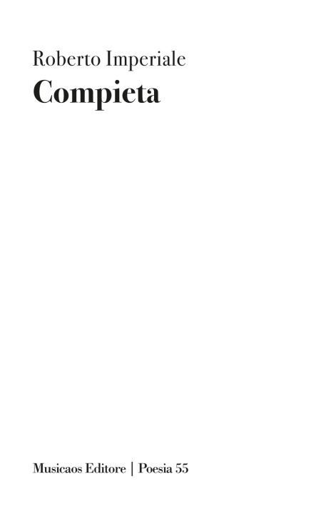 Kniha Compieta Roberto Imperiale