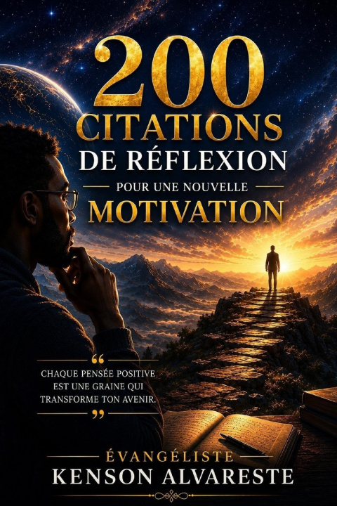 Libro 200 Citations de Réflexions Kenson Alvareste