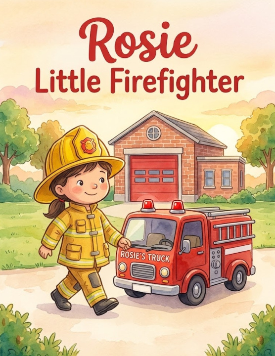 Książka Rosie Little Firefighter Ben J Miller