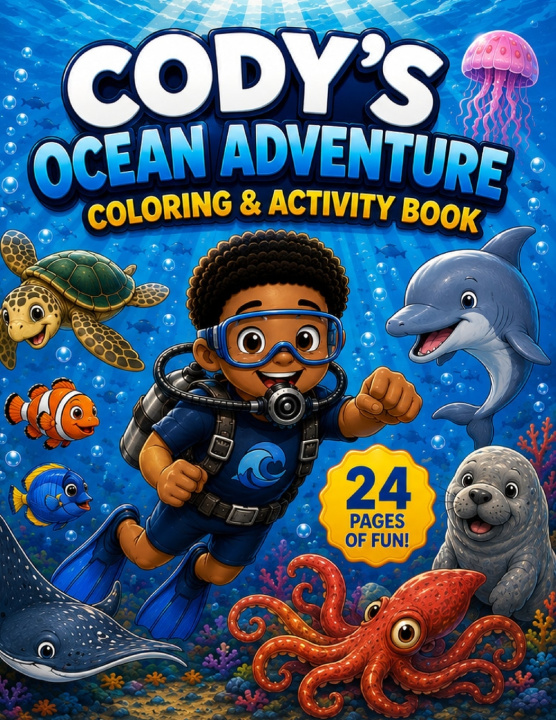 Kniha Cody's Ocean Adventure Cody Denard Ross