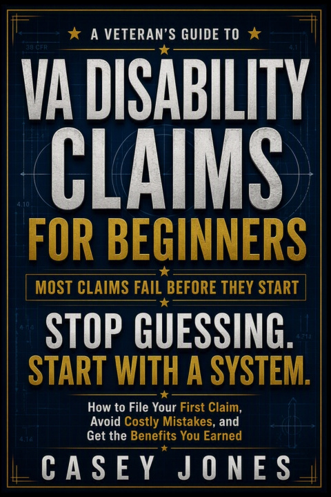 Knjiga VA Disability Claims for Beginners Casey Jones