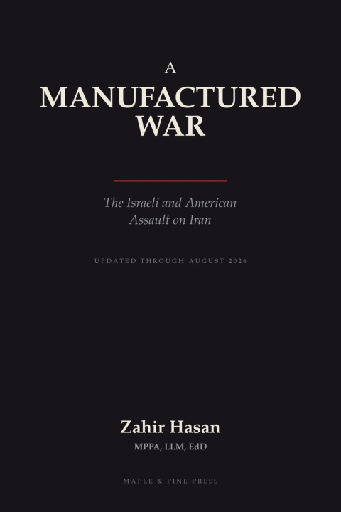 Livro A Manufactured War Zahir Hasan