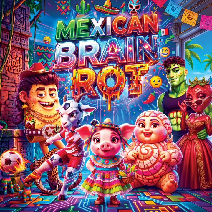 Kniha Mexican Brain Rot Mikey Araujo