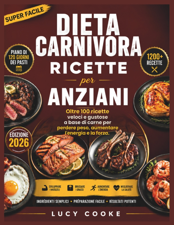 Kniha Dieta carnivora Ricette per anziani Lucy Cooke