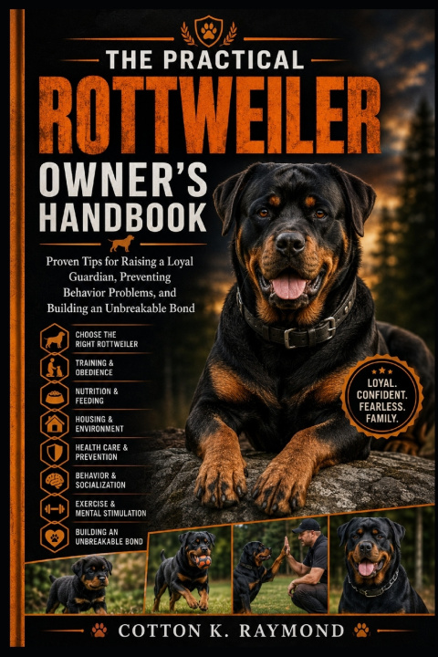 Carte THE PRACTICAL ROTTWEILER OWNER'S HANDBOOK COTTON K. RAYMOND