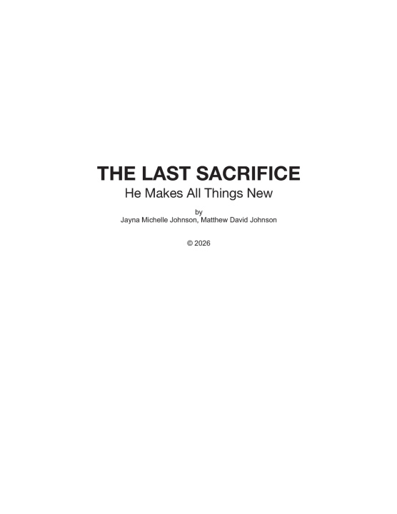 Libro The Last Sacrifice Jayna Michelle Johnson