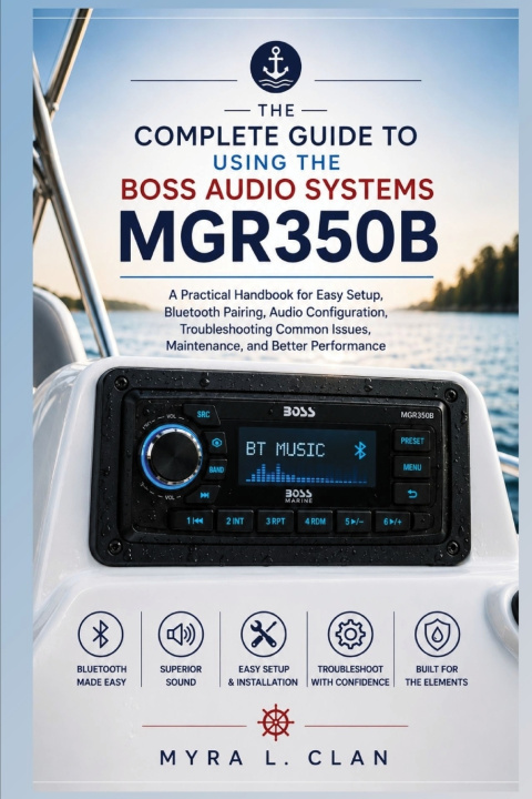Könyv THE COMPLETE GUIDE TO USING THE BOSS AUDIO SYSTEMS MGR350B MYRA L. CLAN