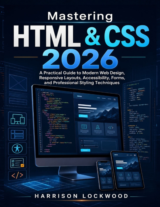 Kniha Mastering HTML & CSS 2026 Harrison Lockwood