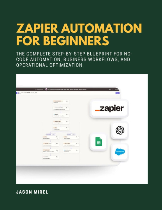 Knjiga Zapier Automation for beginners Jason Mirel