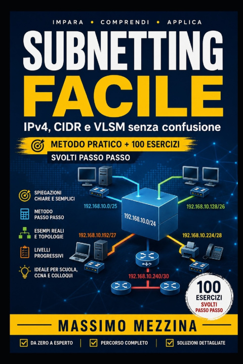 Libro Subnetting Facile Massimo Mezzina