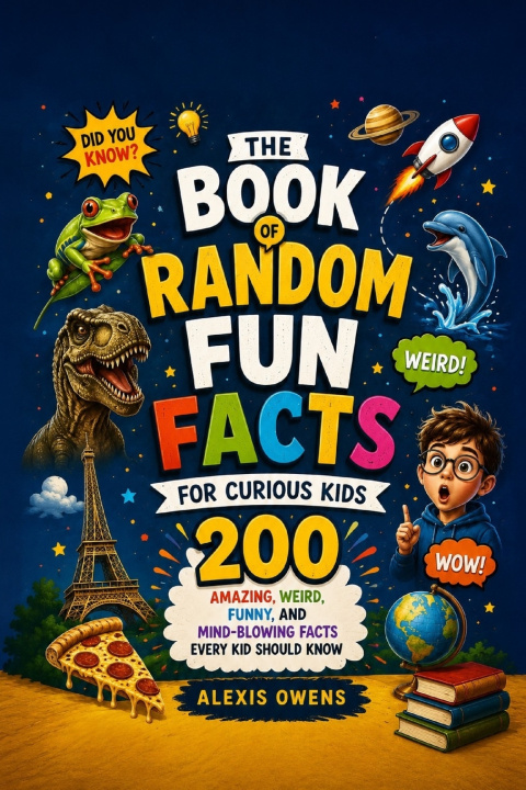 Книга The Book of Random Fun Facts for Curious Kids ALEXIS OWENS