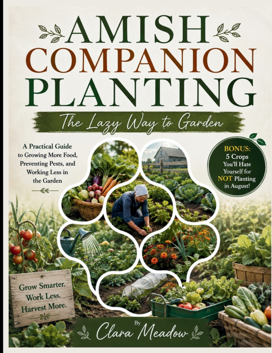 Livro Amish Companion Planting Clara Meadow