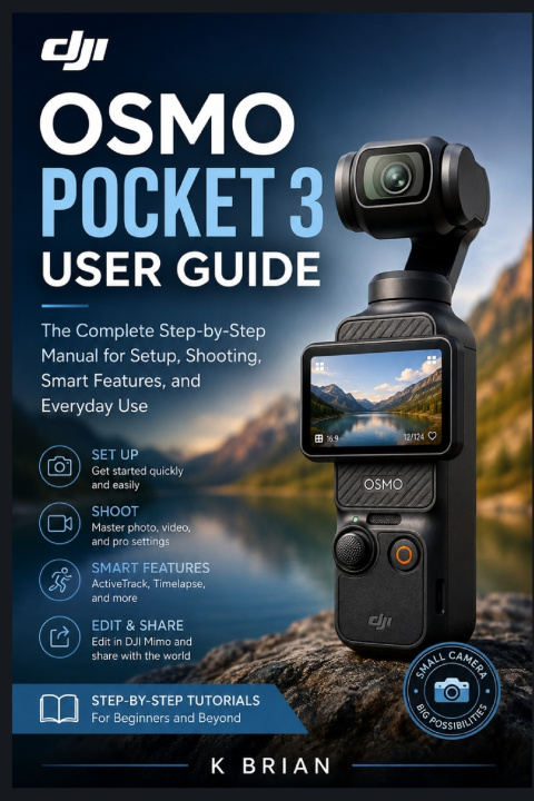 Könyv DJI Osmo Pocket 3 User Guide K Brian