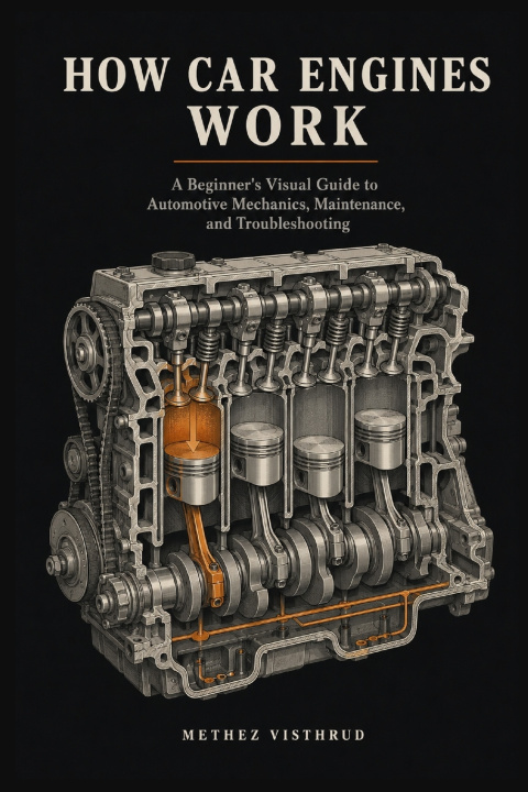 Knjiga HOW CAR ENGINES WORK Methez Visthrud