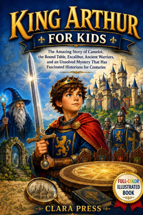 Kniha KING ARTHUR FOR KIDS CLARA PRESS