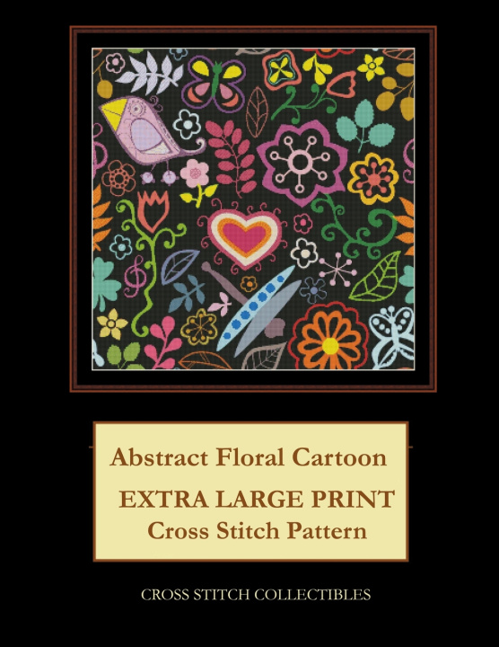 Buch Abstract Floral Cartoon Kathleen George
