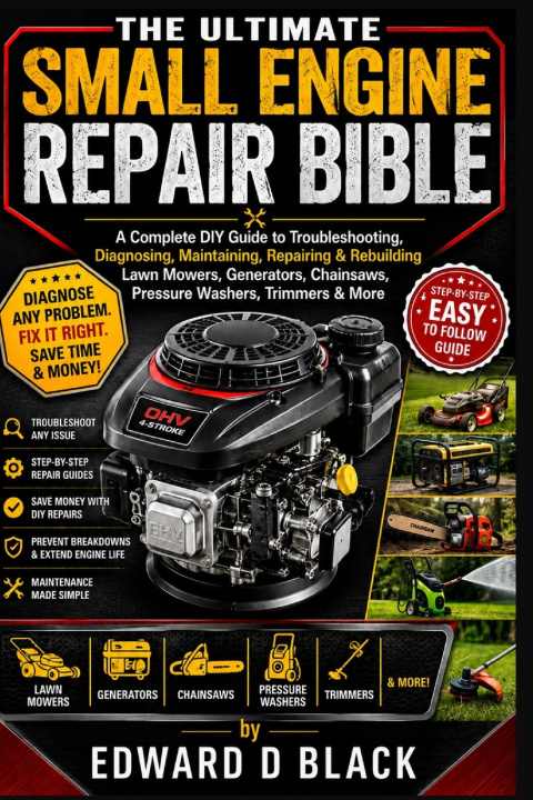 Libro THE ULTIMATE SMALL ENGINE REPAIR BIBLE Jana D Black
