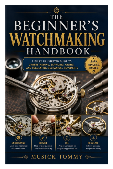 Knjiga The Beginner's Watchmaking Handbook Musick Tommy