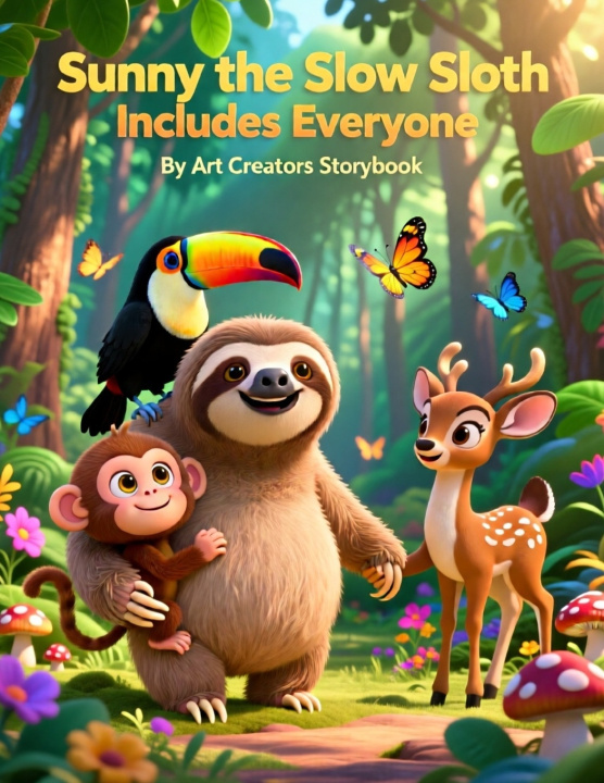 Knjiga Sunny the Slow Sloth Includes Everyone Art Creators