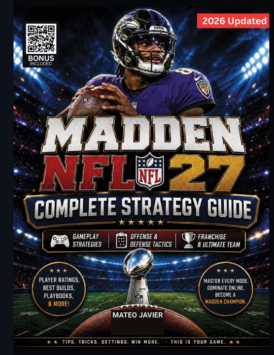 Libro Madden NFL 27 Complete Strategy Guide Mateo Javier