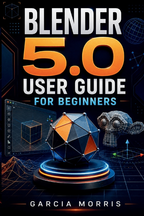 Kniha BLENDER 5.0 USER GUIDE FOR BEGINNERS GARCIA MORRIS