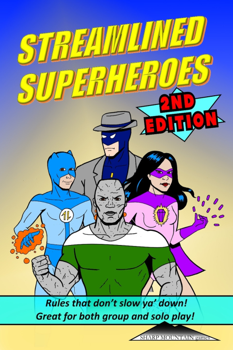 Libro STREAMLINED SUPERHEROES 2nd Edition John Fredericks