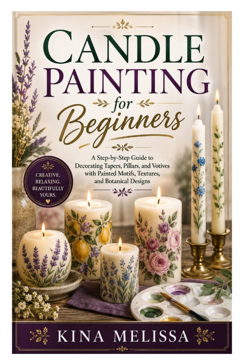 Könyv Candle Painting for Beginners Kina Melissa