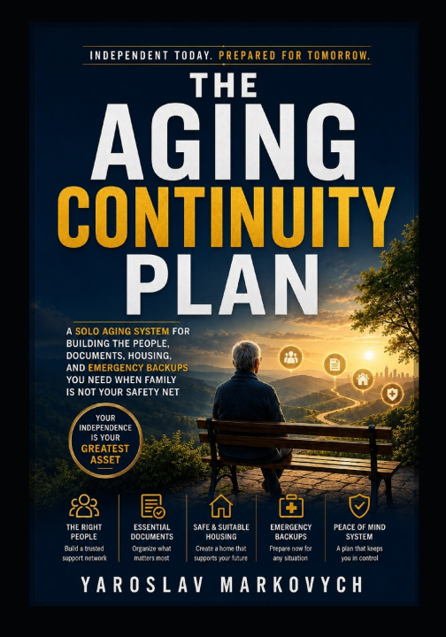 Könyv THE AGING CONTINUITY PLAN Yaroslav Markovych