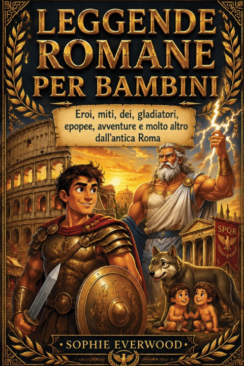 Libro LEGGENDE ROMANE PER BAMBINI SOPHIE EVERWOOD