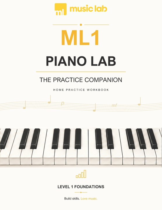 Knjiga ML1 Piano Lab Music Lab