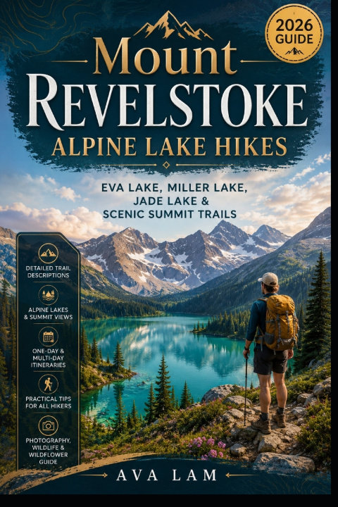 Książka Mount Revelstoke Alpine Lake Hikes Ava Lam